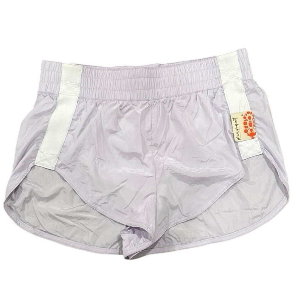 Free People Movement Women's Large Running Shorts Light Purple